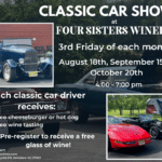 FINAL 7.29.2023 Aug – Oct Classic Car Show Promo