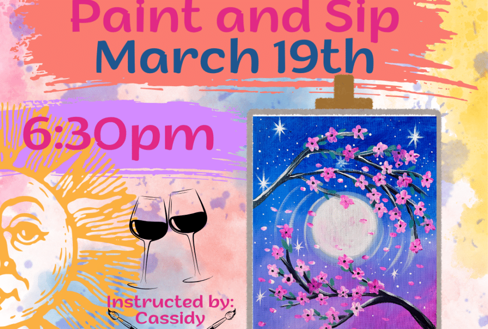 March Paint and Sip